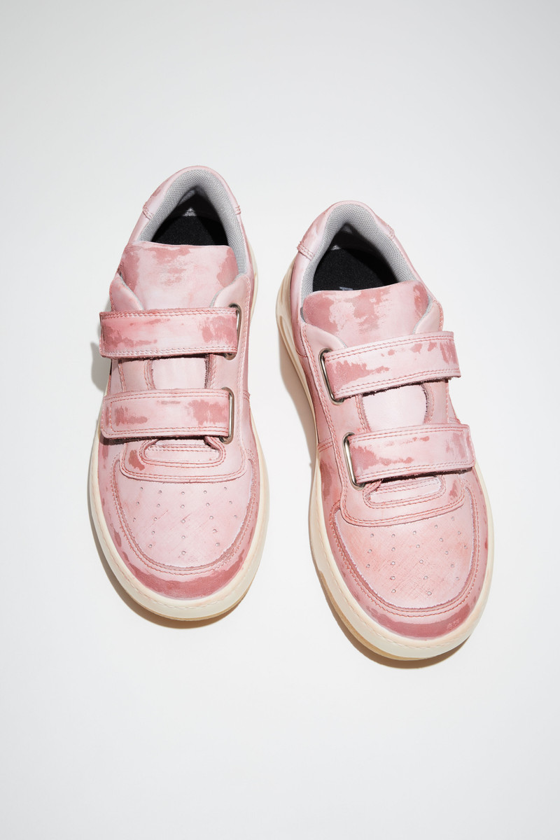 Velcro strap sneakers - Antique pink 3