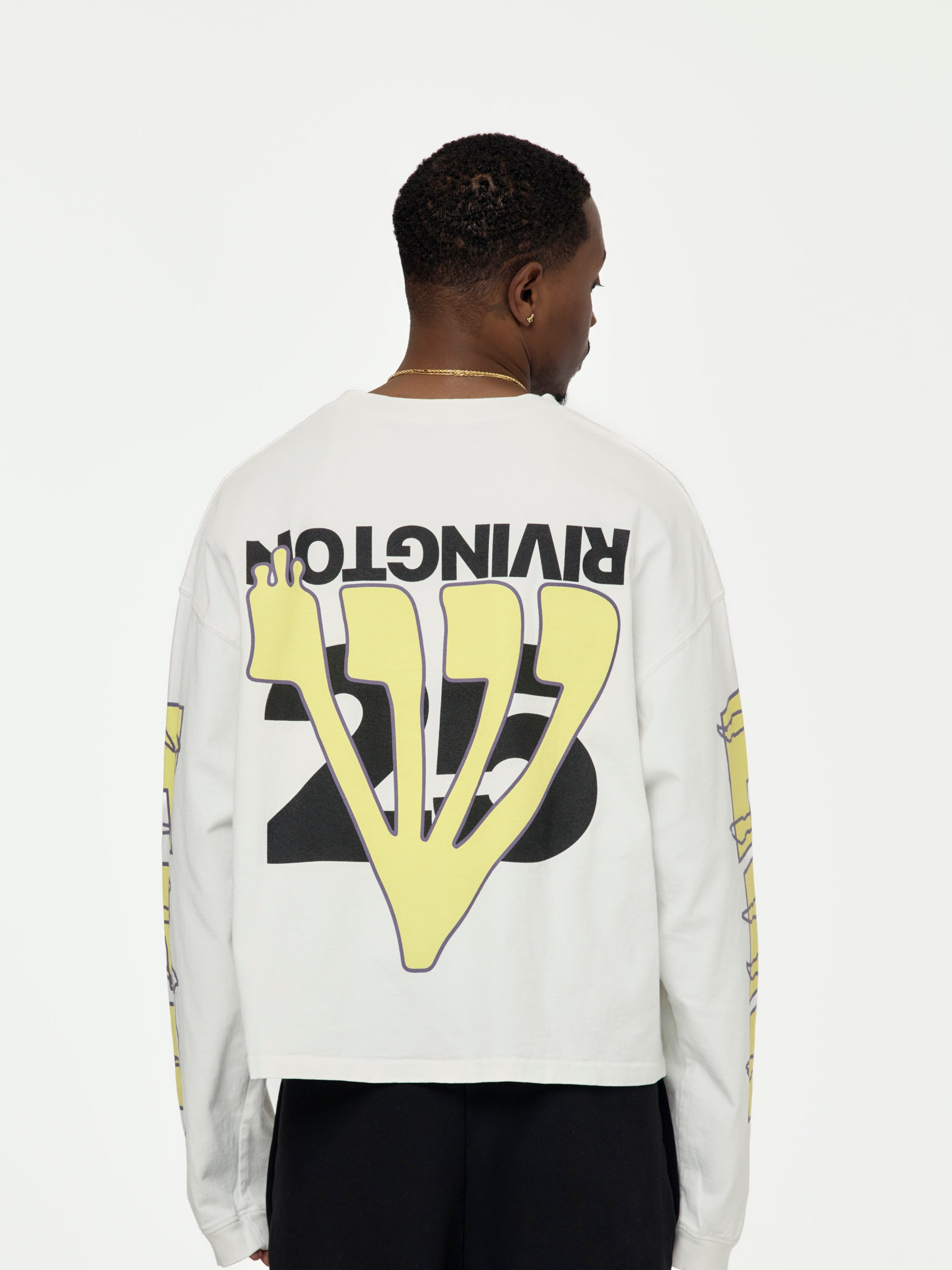 HIS OWN RACING LS TEE (OPTIC WHITE) - 6