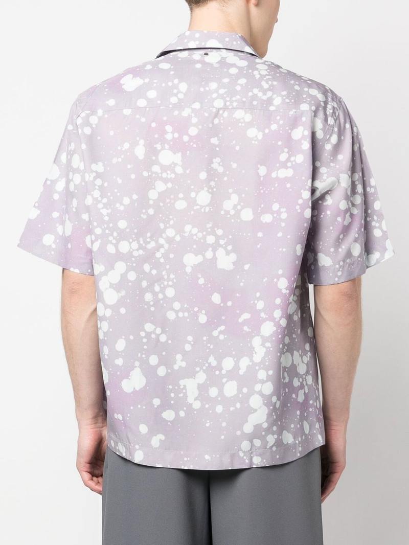 Kurt splatter short-sleeve shirt 4