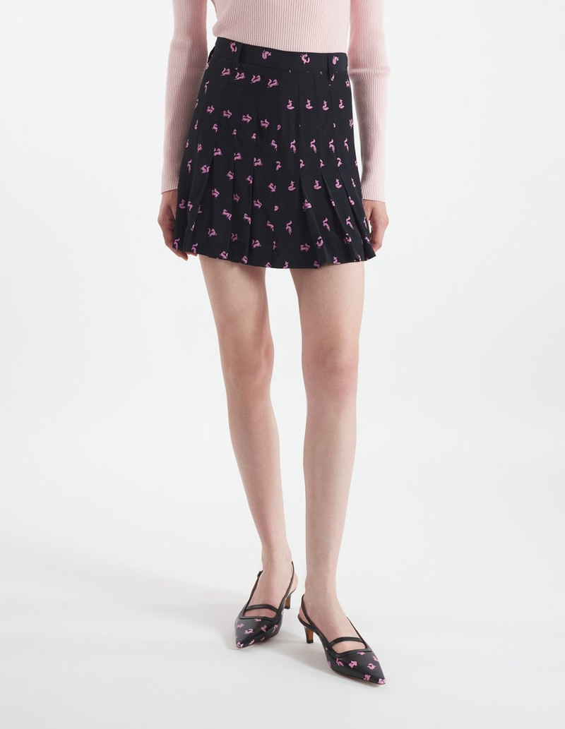 PLEATED MINI SKIRT 3