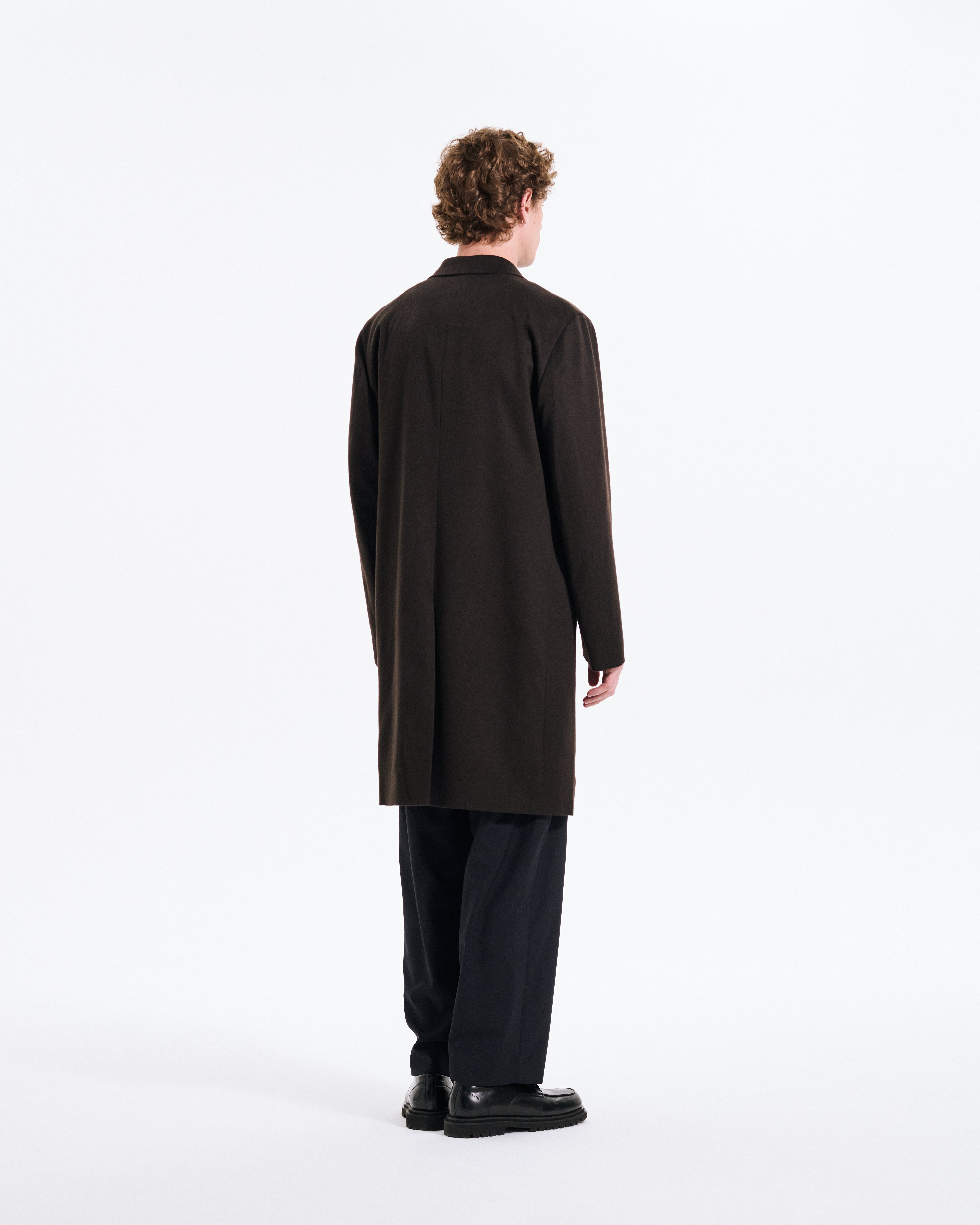 Stanley Loro Piana Rain System Wool Coat - 4