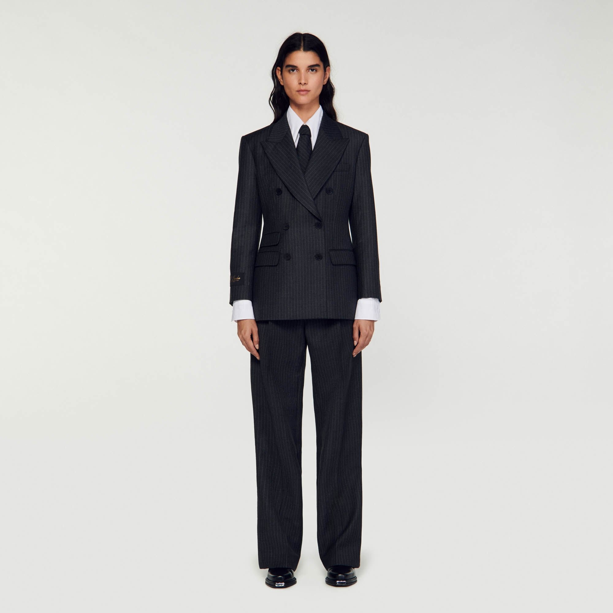 STRIPY SUIT JACKET - 2