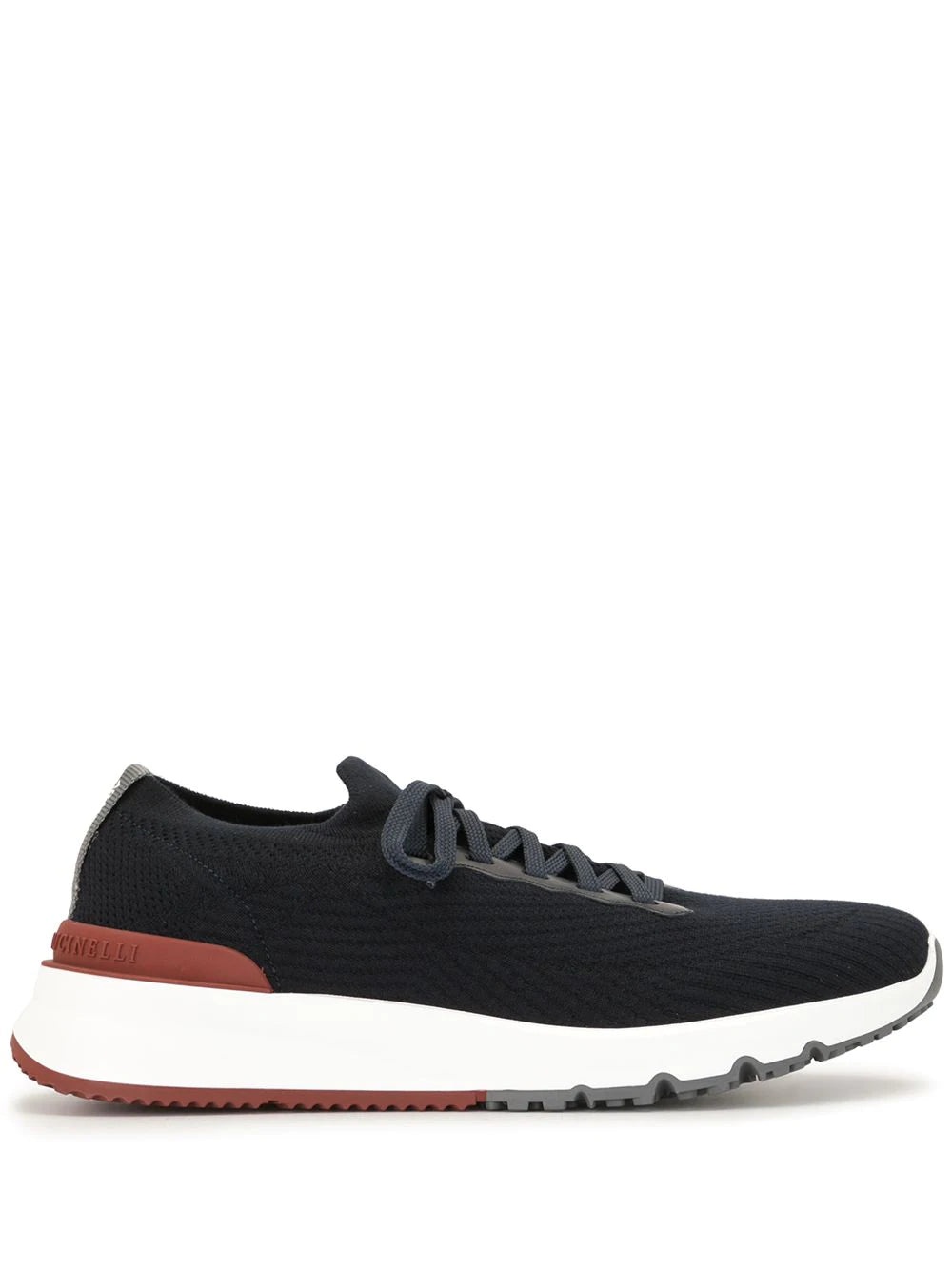 Sneakers With Mesh Panels - 1