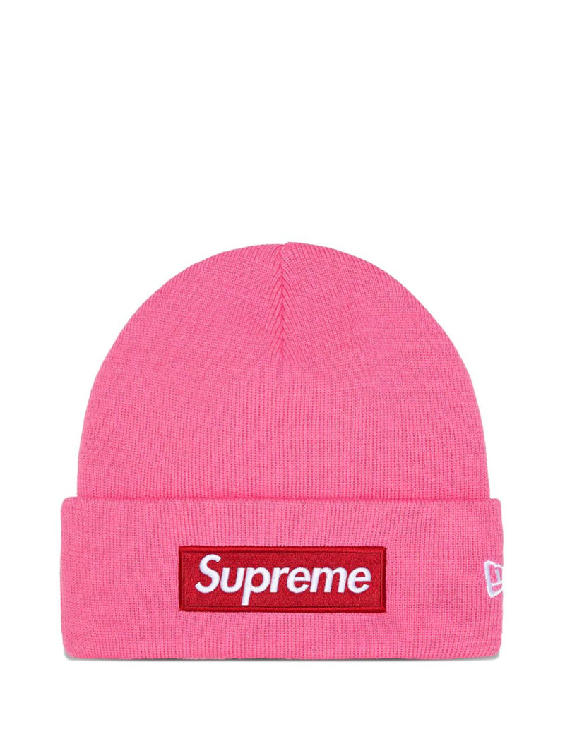 x New Era® Box logo-detail beanie hat 1