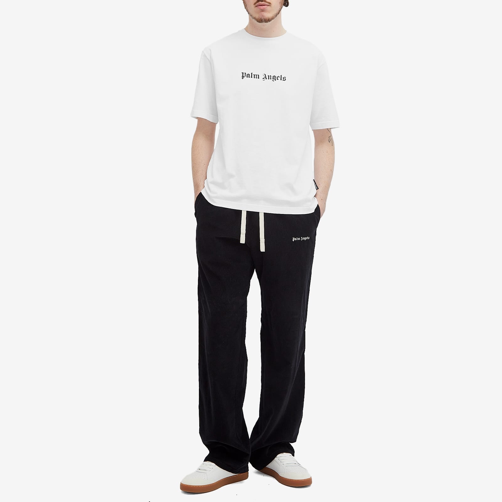 Palm Angels Classic Logo Slim Tee - 4