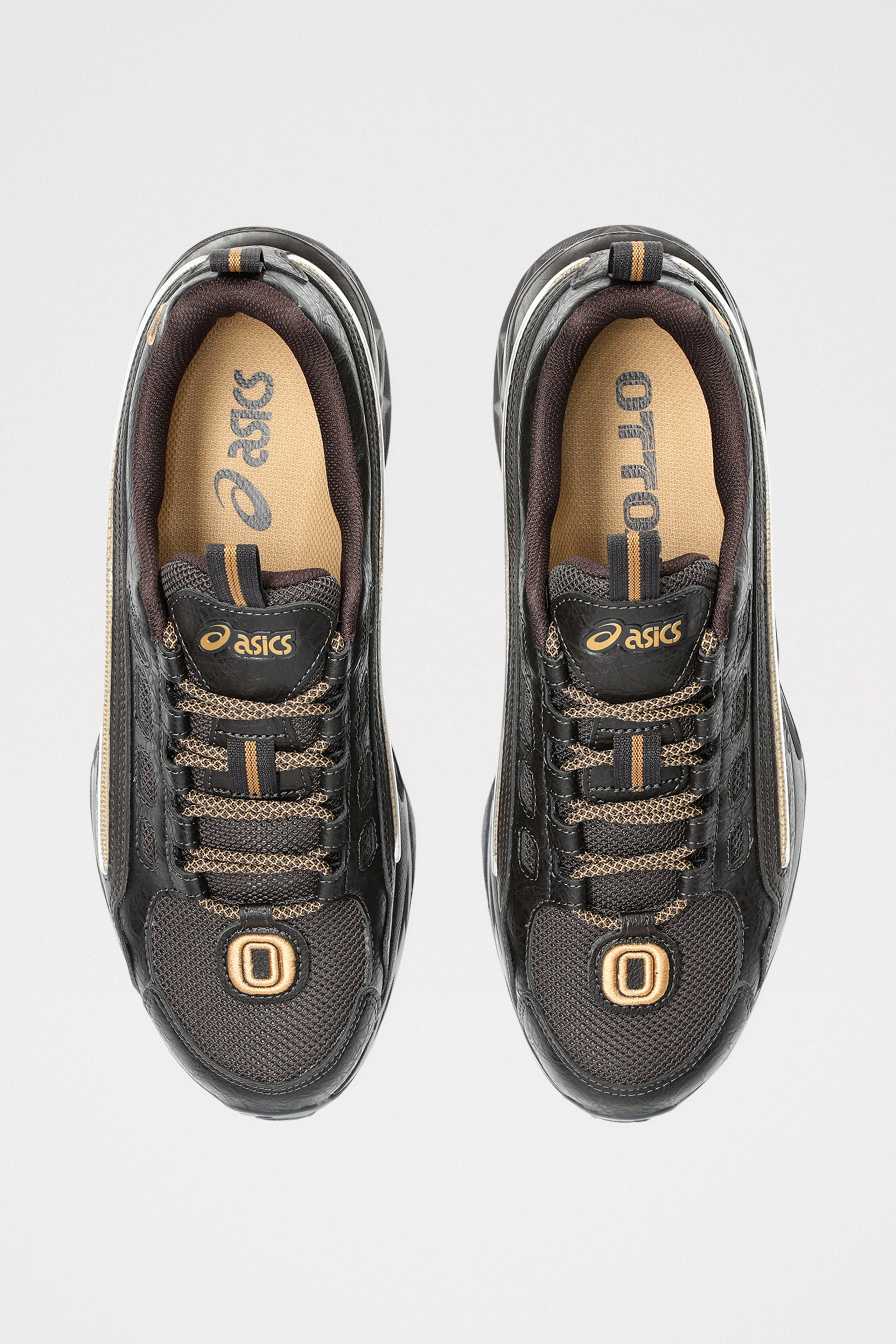 ASICS X OTTO 958 PROTOBLAST-CMLVIII DARK BROWN / PURE GOLD - 6