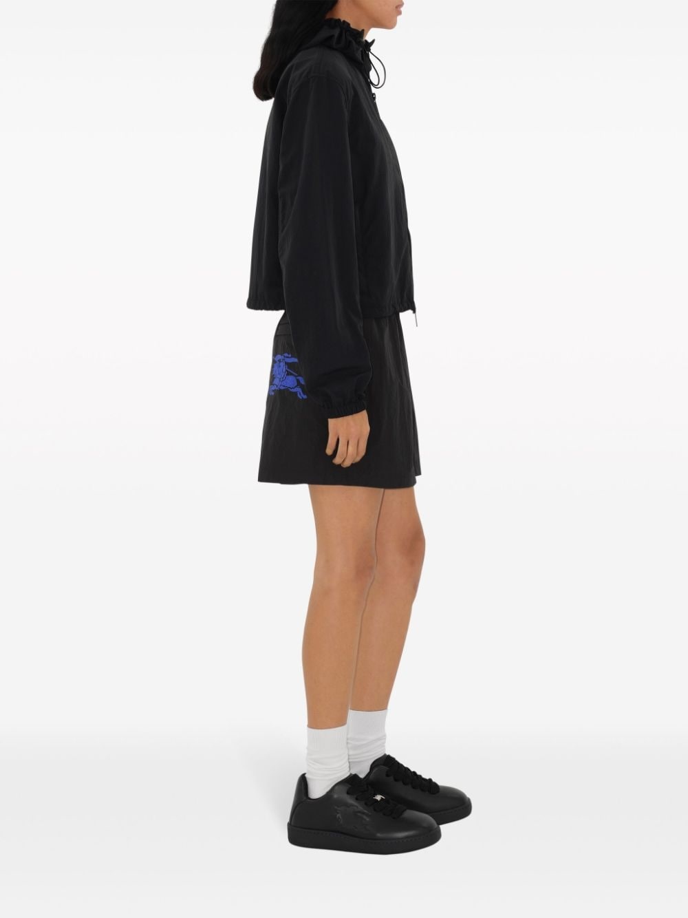 EKD-embroidered cropped jacket - 3