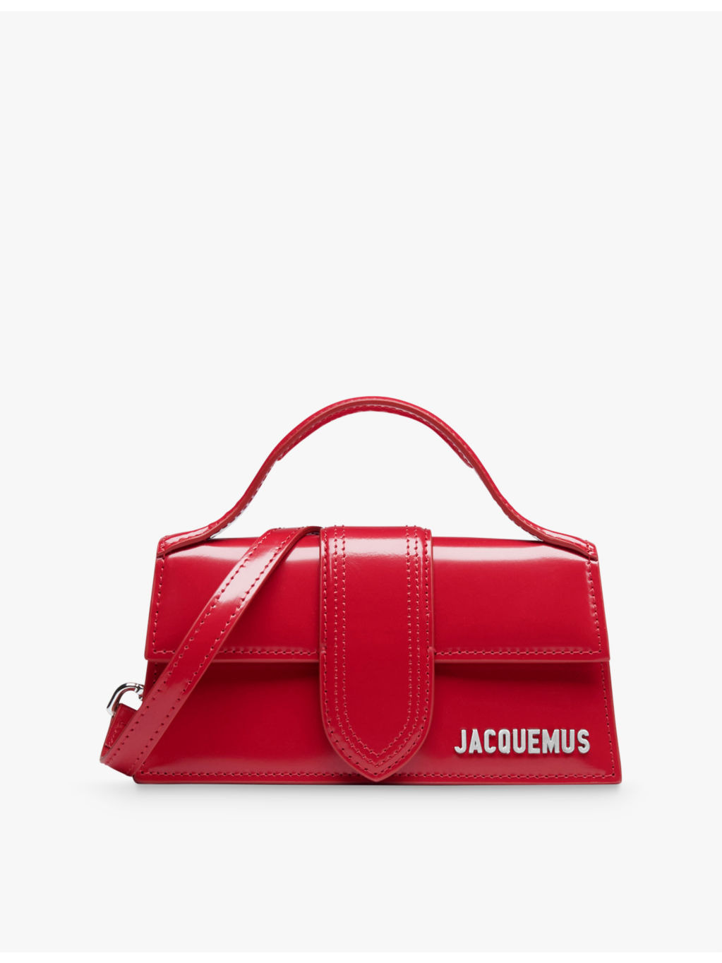 Le Bambino patent-leather top-handle bag - 1