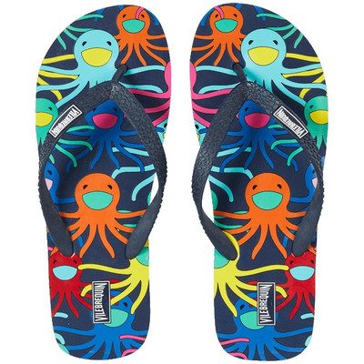 Vilebrequin Men Flip Flops Multicolore Medusa outlook