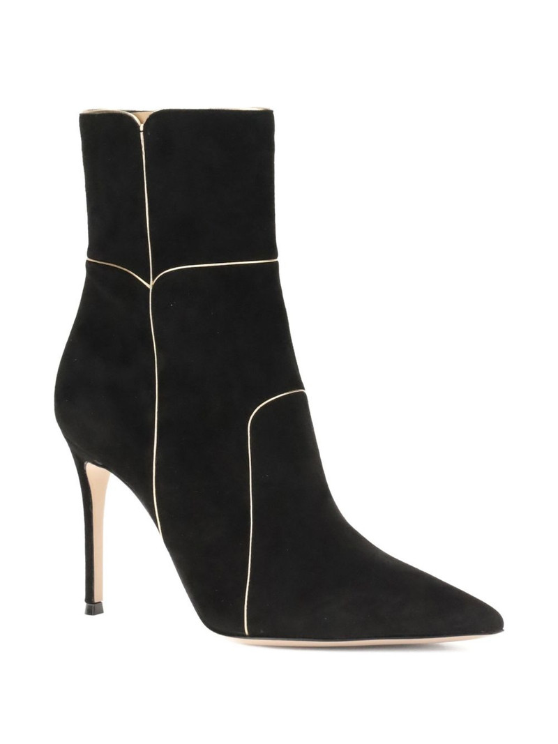 Gianvito Rossi 95mm pointed-toe stiletto boots outlook