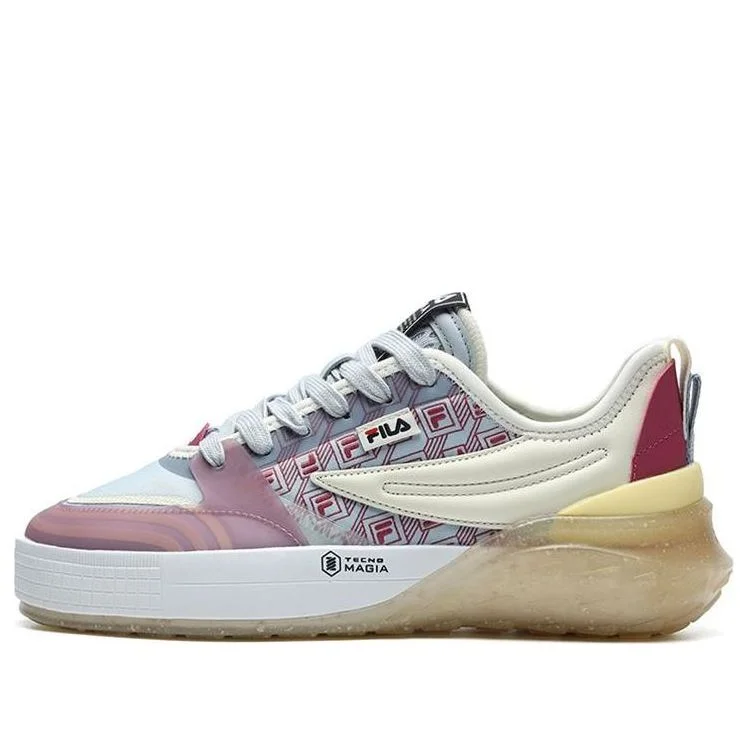 (WMNS) FILA Mixa Sneakers Grey/Purple F12W223101FGM - 1