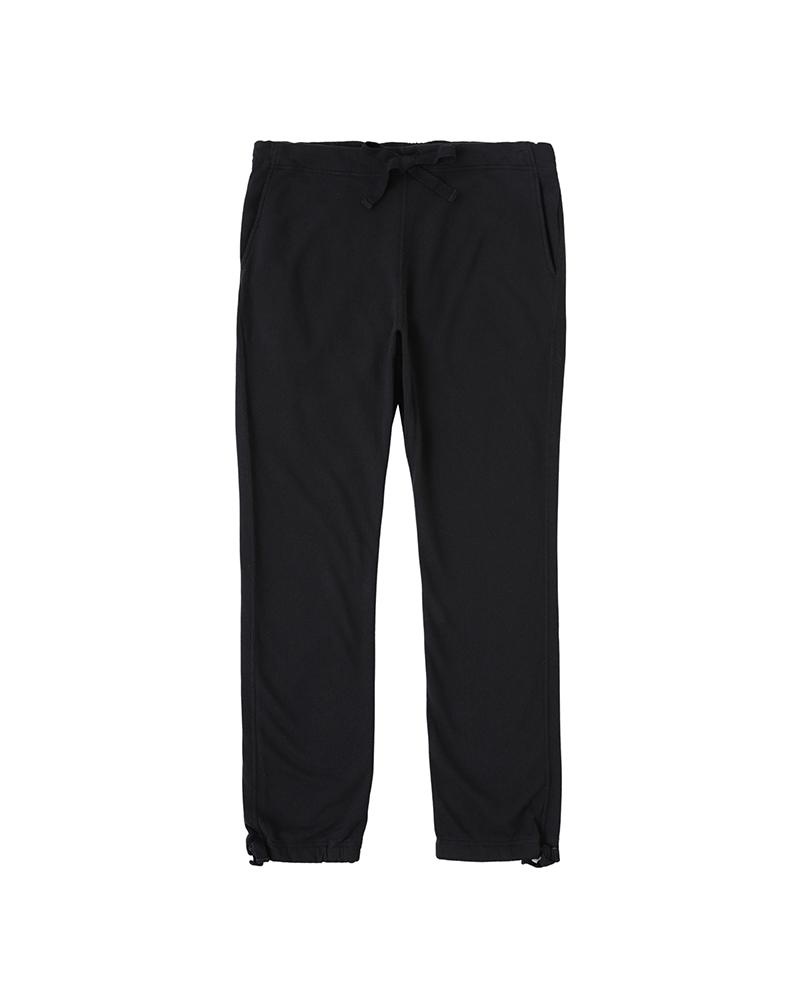 SWEAT PANTS (C/WS) BLACK - 1