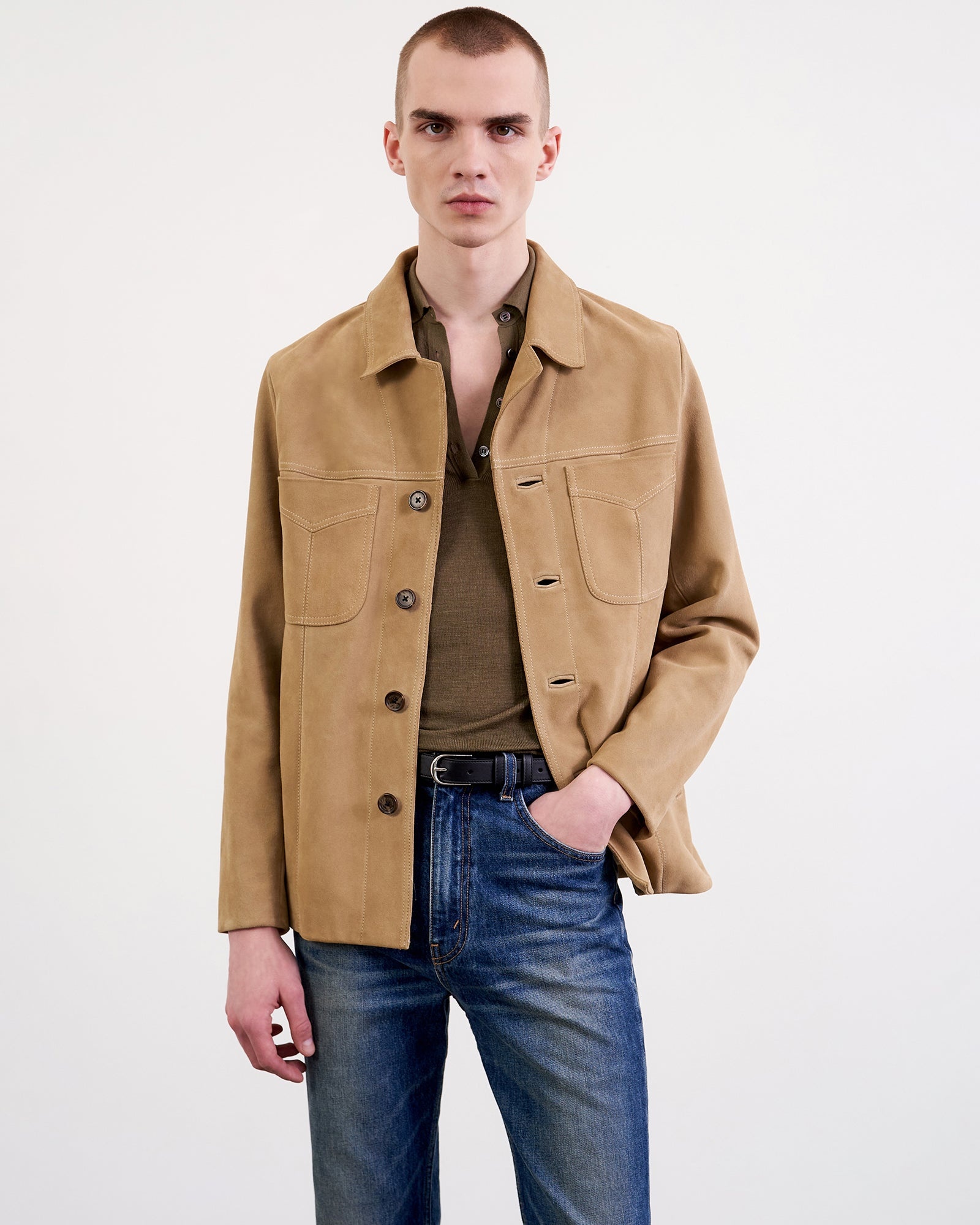 GAVYN SUEDE JACKET - 2