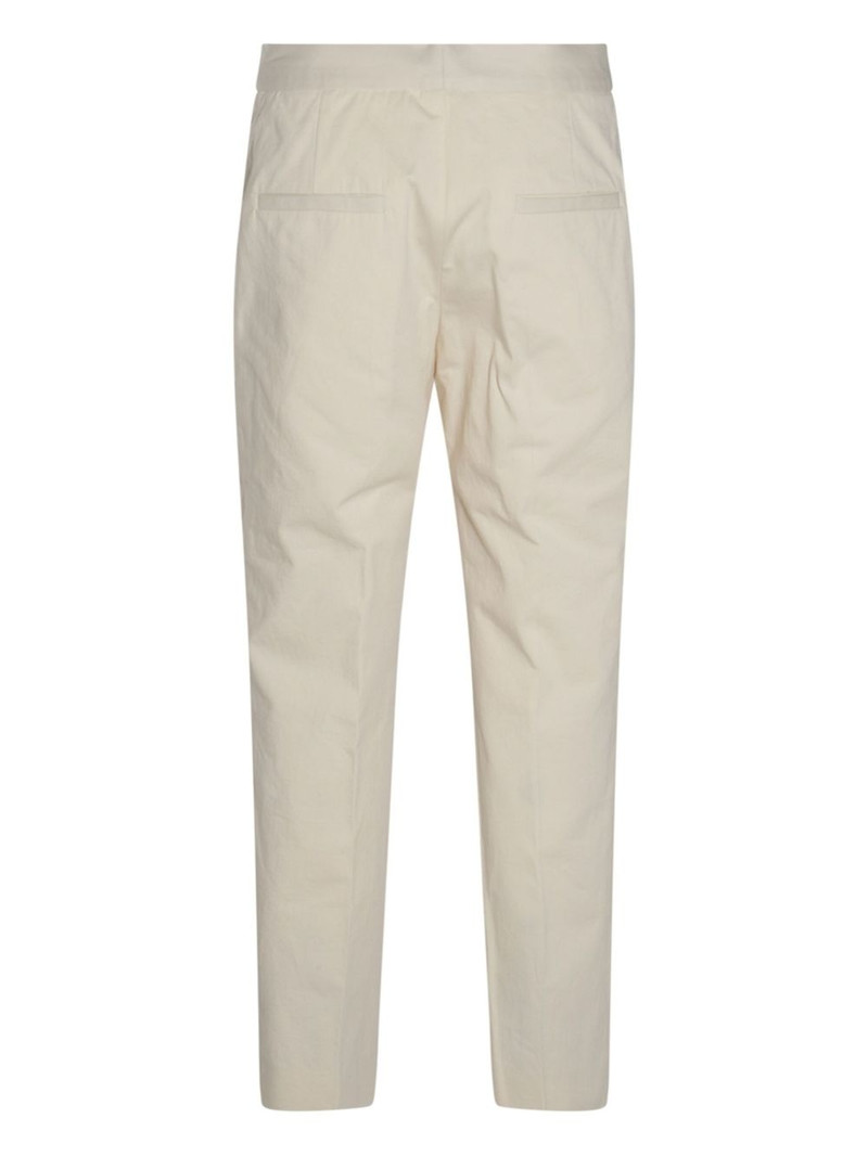 Jil Sander tapered cotton trousers outlook