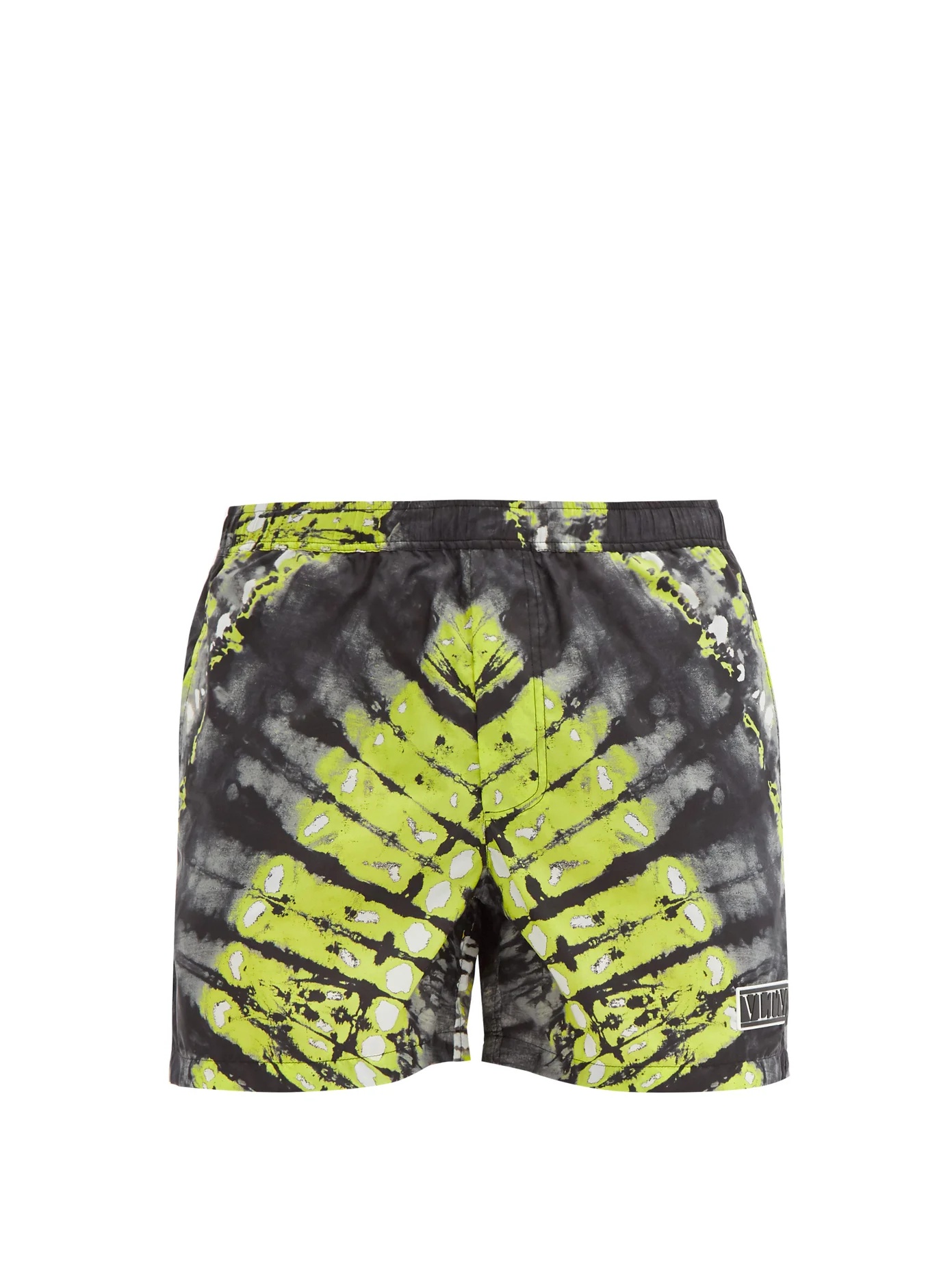 Tie dye-print shell swim shorts - 1