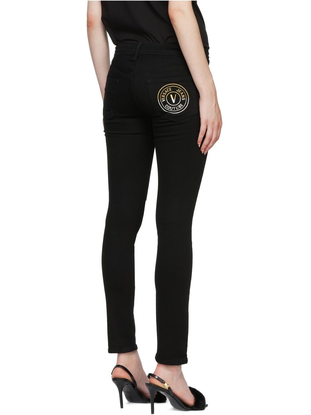 Black Slim-Fit Jeans - 3