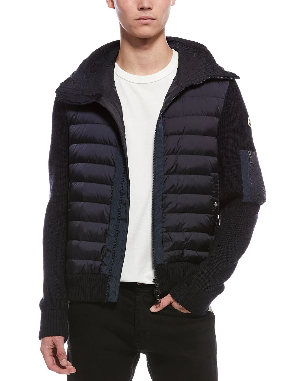 Moncler Wool-Blend Cardigan - 1