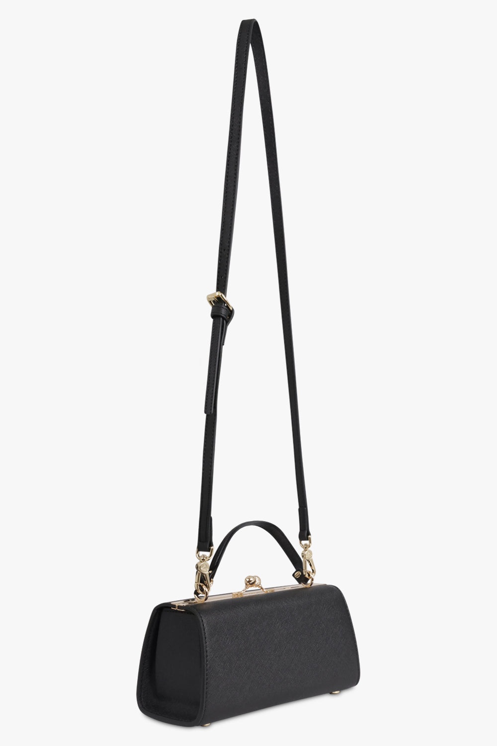 DOLL XL FRAME PURSE | BLACK/GOLD - 2