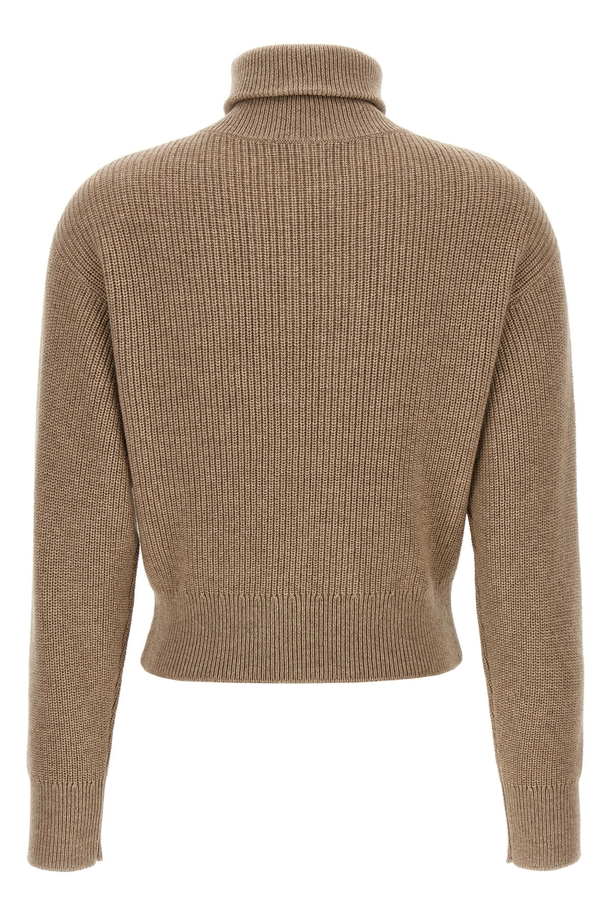 'Shiny Flap Detail' cropped cardigan - 2