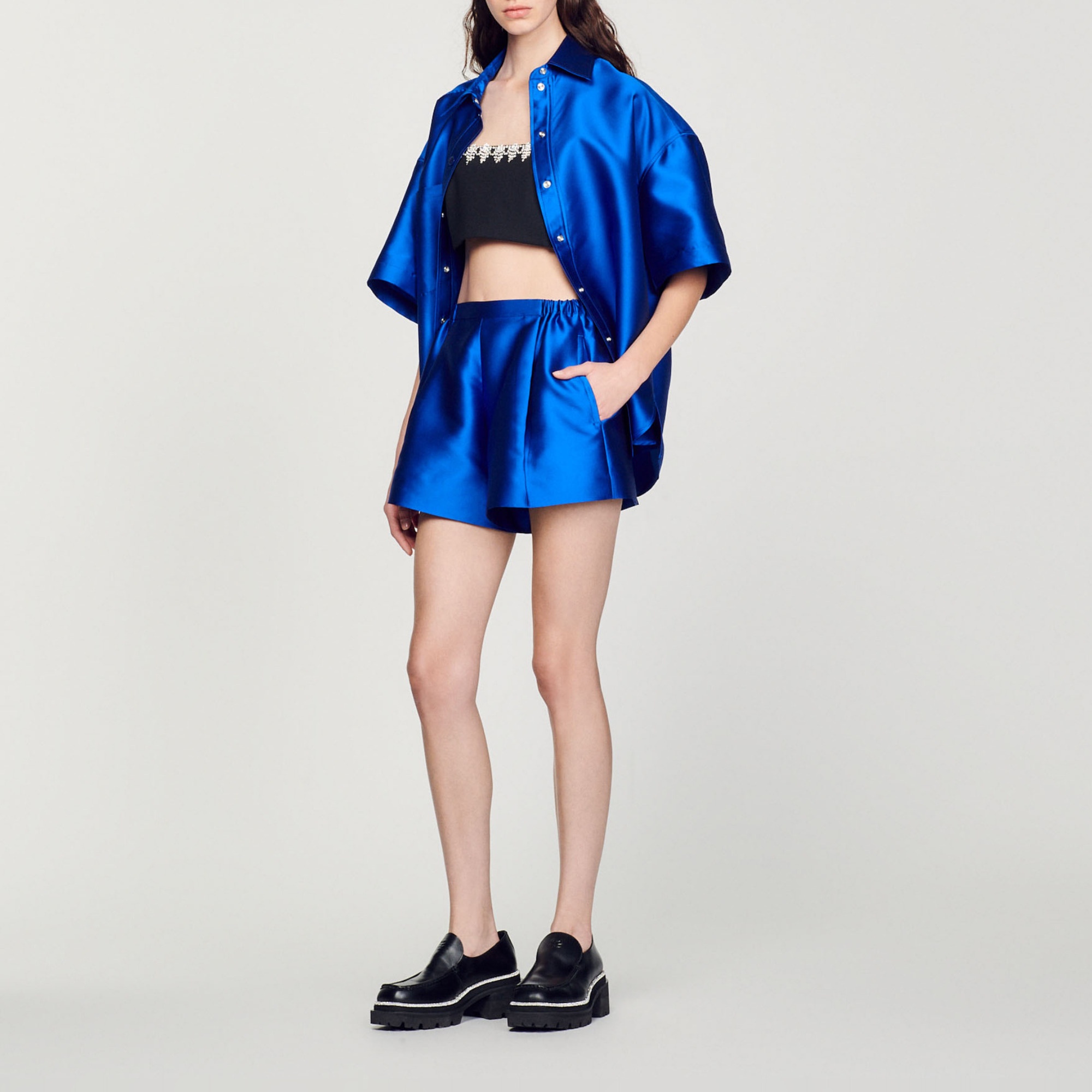 Satin shorts - 2