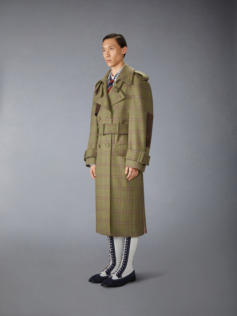 HUNTING TWEED OVERSIZED TRENCH 3