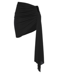 CHRISTOPHER ESBER Black Women's Mini Skirt | yoox | REVERSIBLE