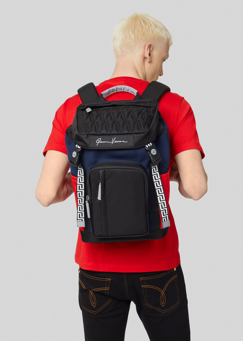 VERSACE V-Code Backpack outlook