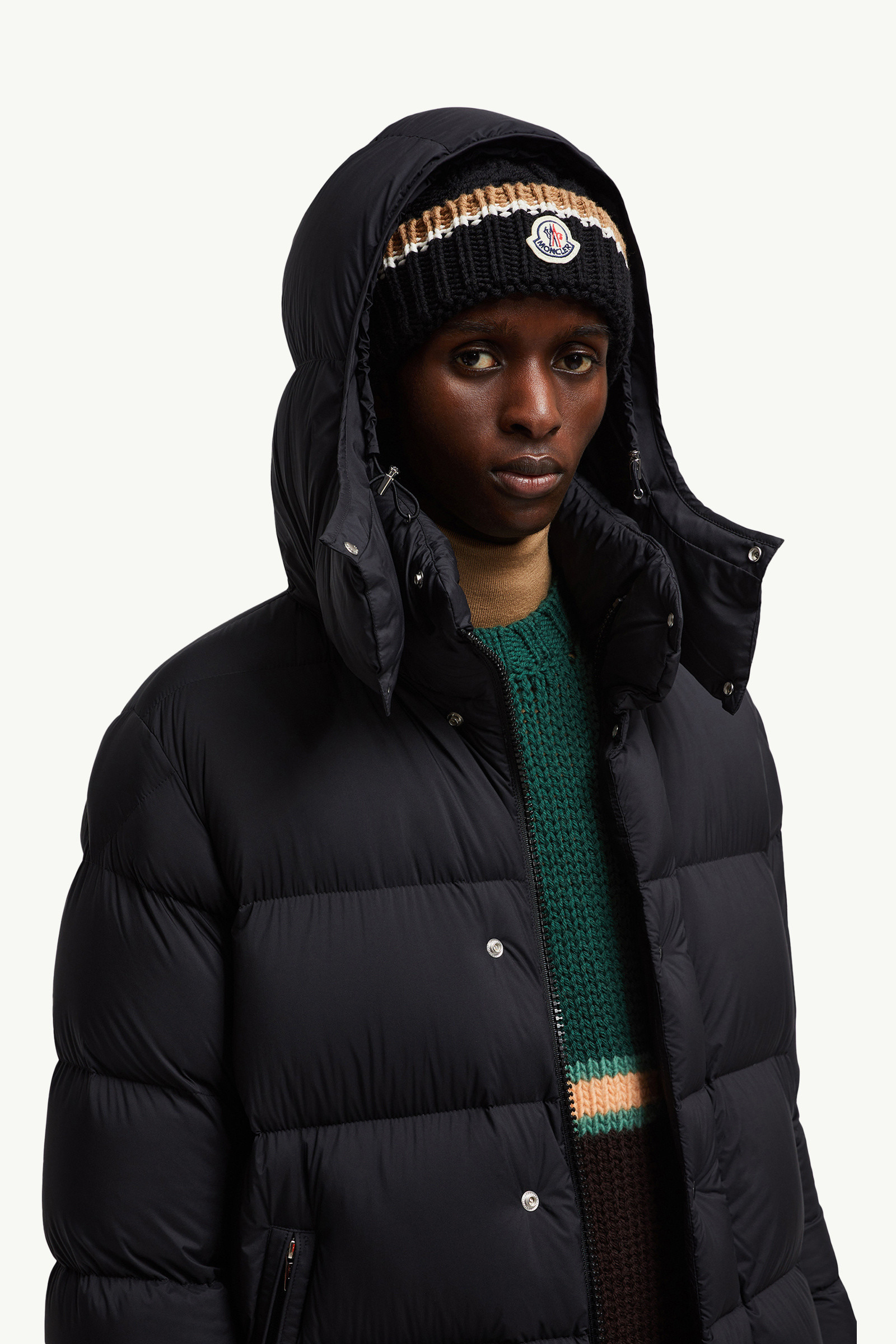 Hanoverian Hooded Long Down Jacket - 4