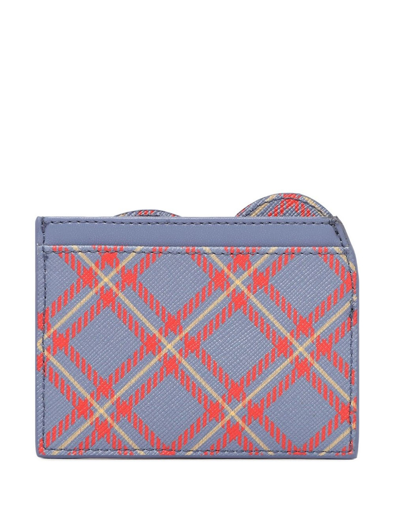 Vivienne Westwood heart-embellished cardholder outlook