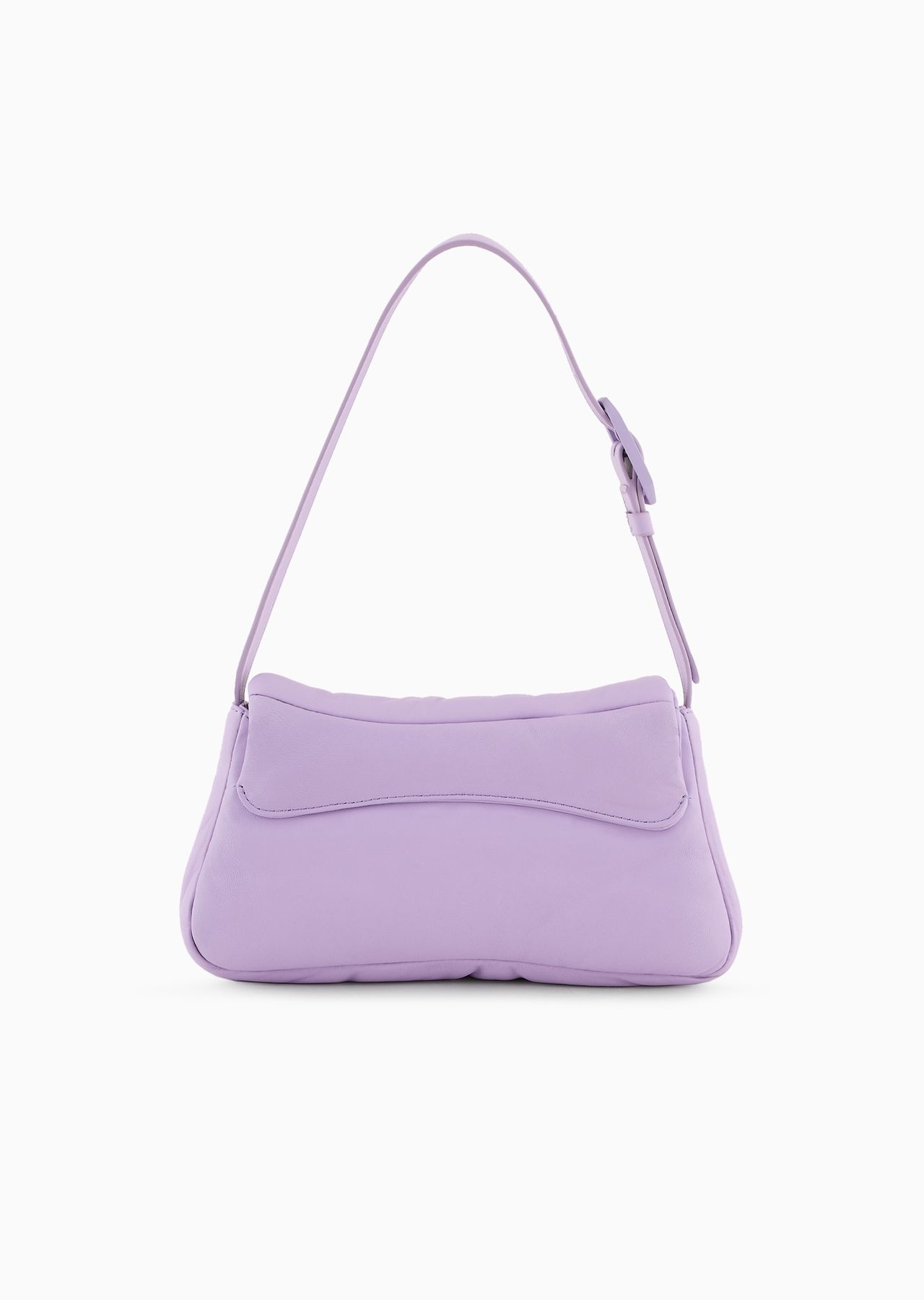 Baguette shoulder bag in puffy nappa leather - 3