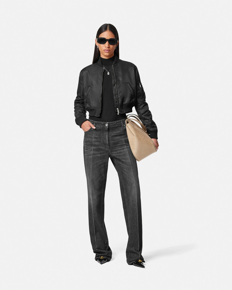 VERSACE Cropped Bomber Jacket outlook