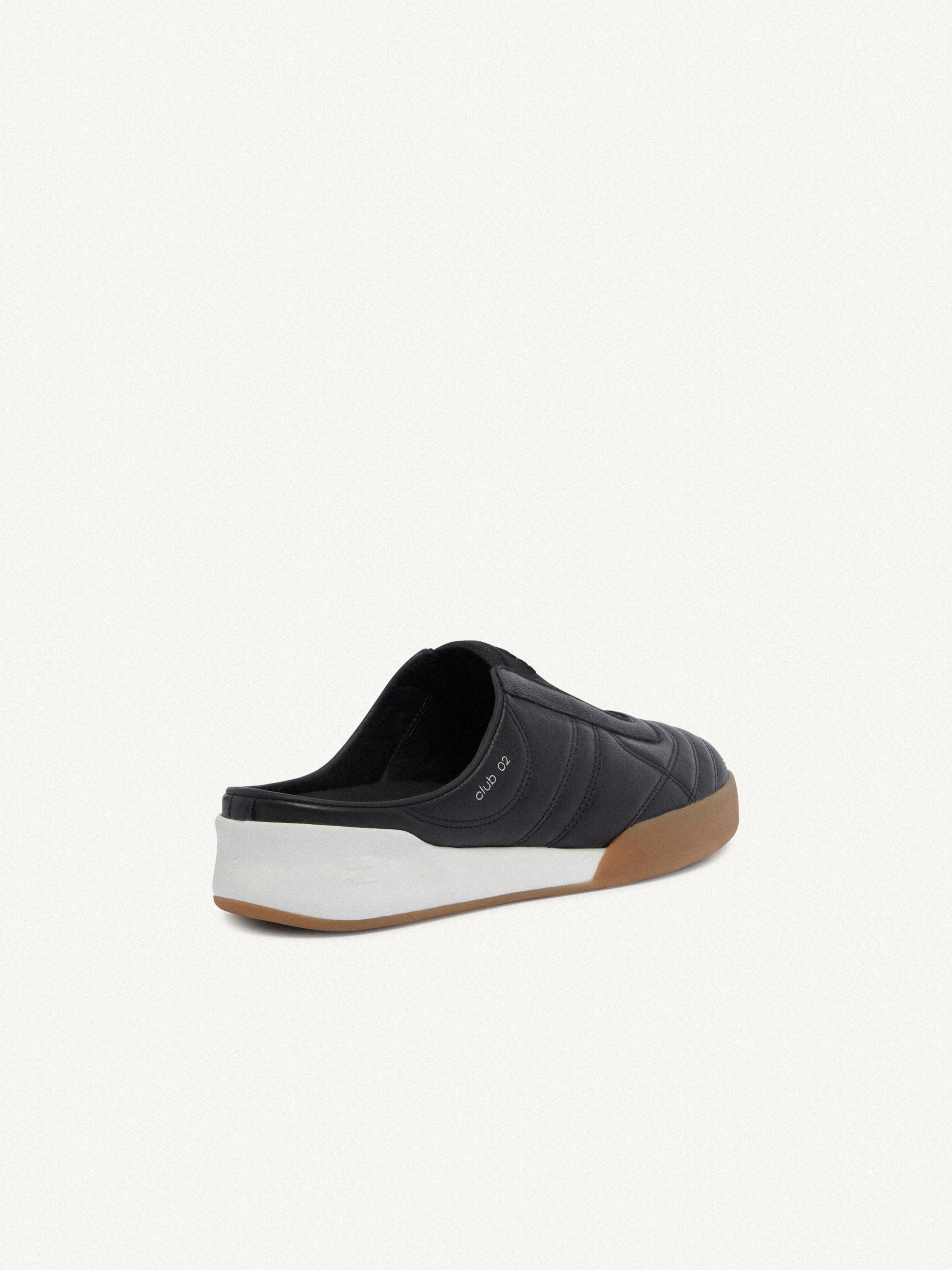 SNEAKERS MULES CLUB 02 LEATHER - 3
