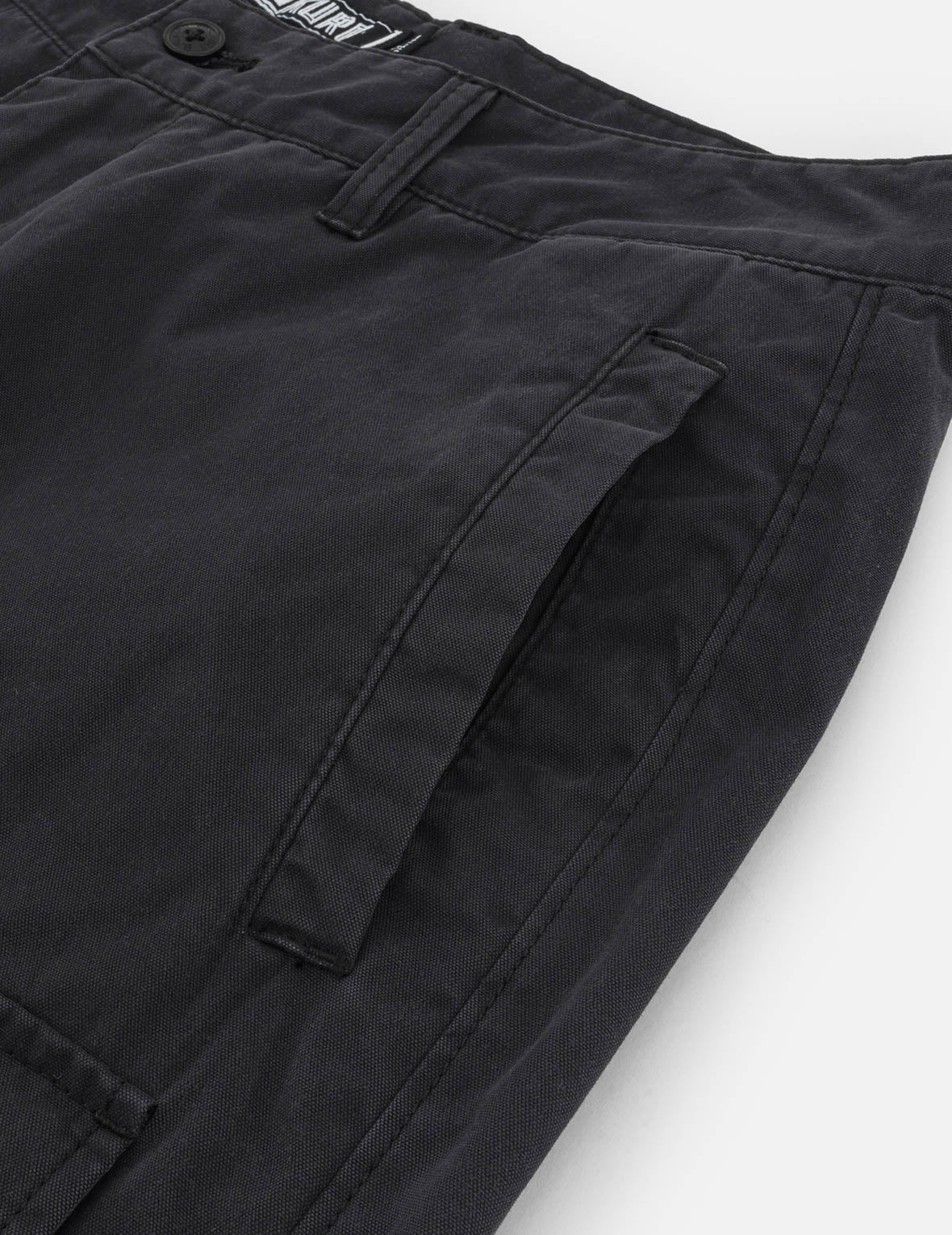 Logo and Seagull Embroidery Relax Fit Cargo Pants - 9