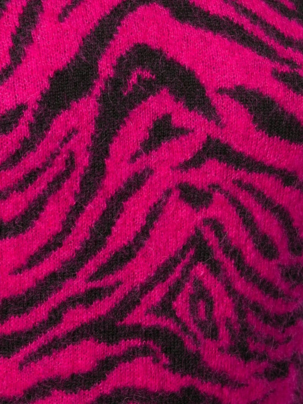 zebra intarsia jumper - 5