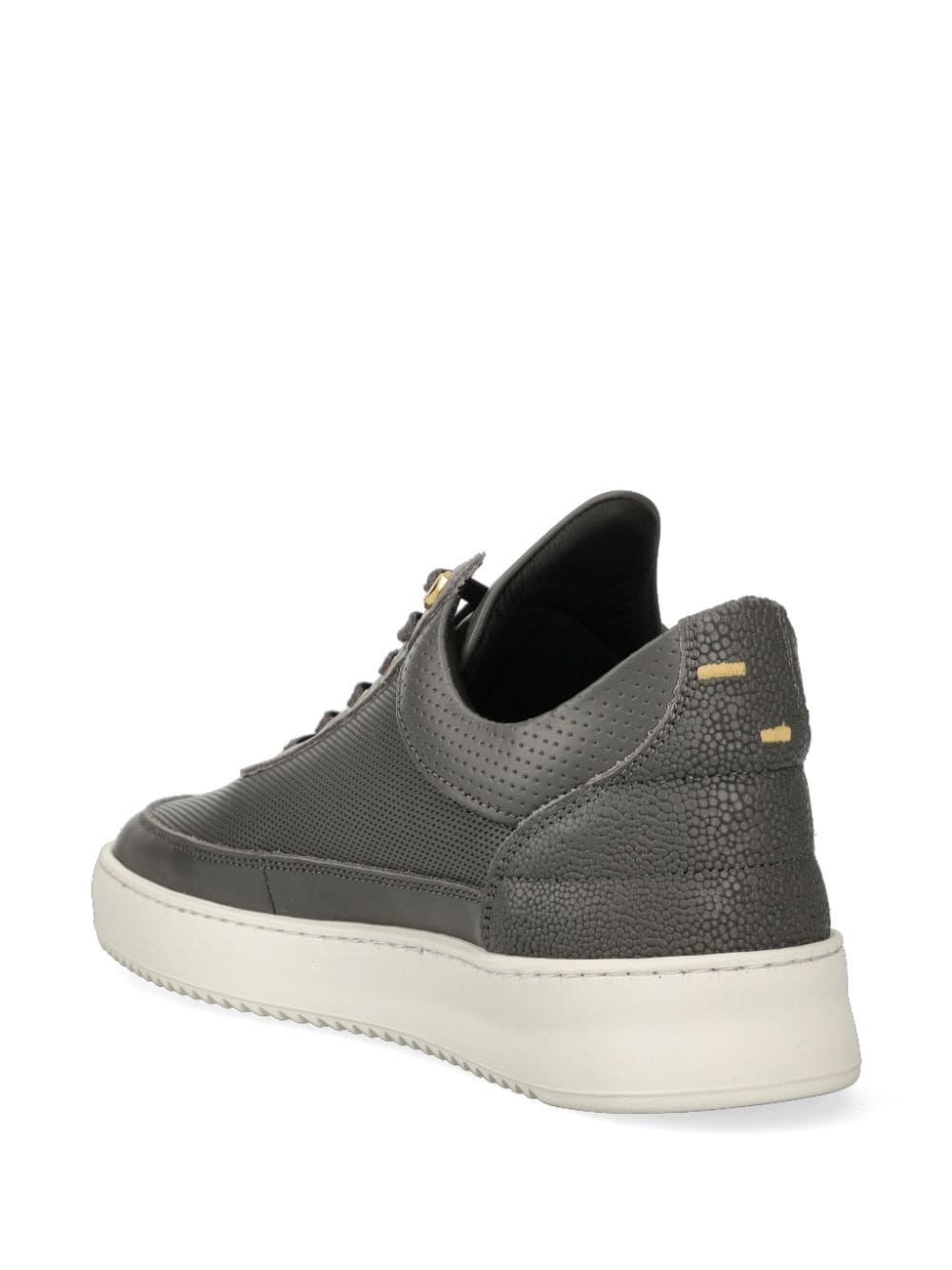 logo-embroidered sneakers - 3