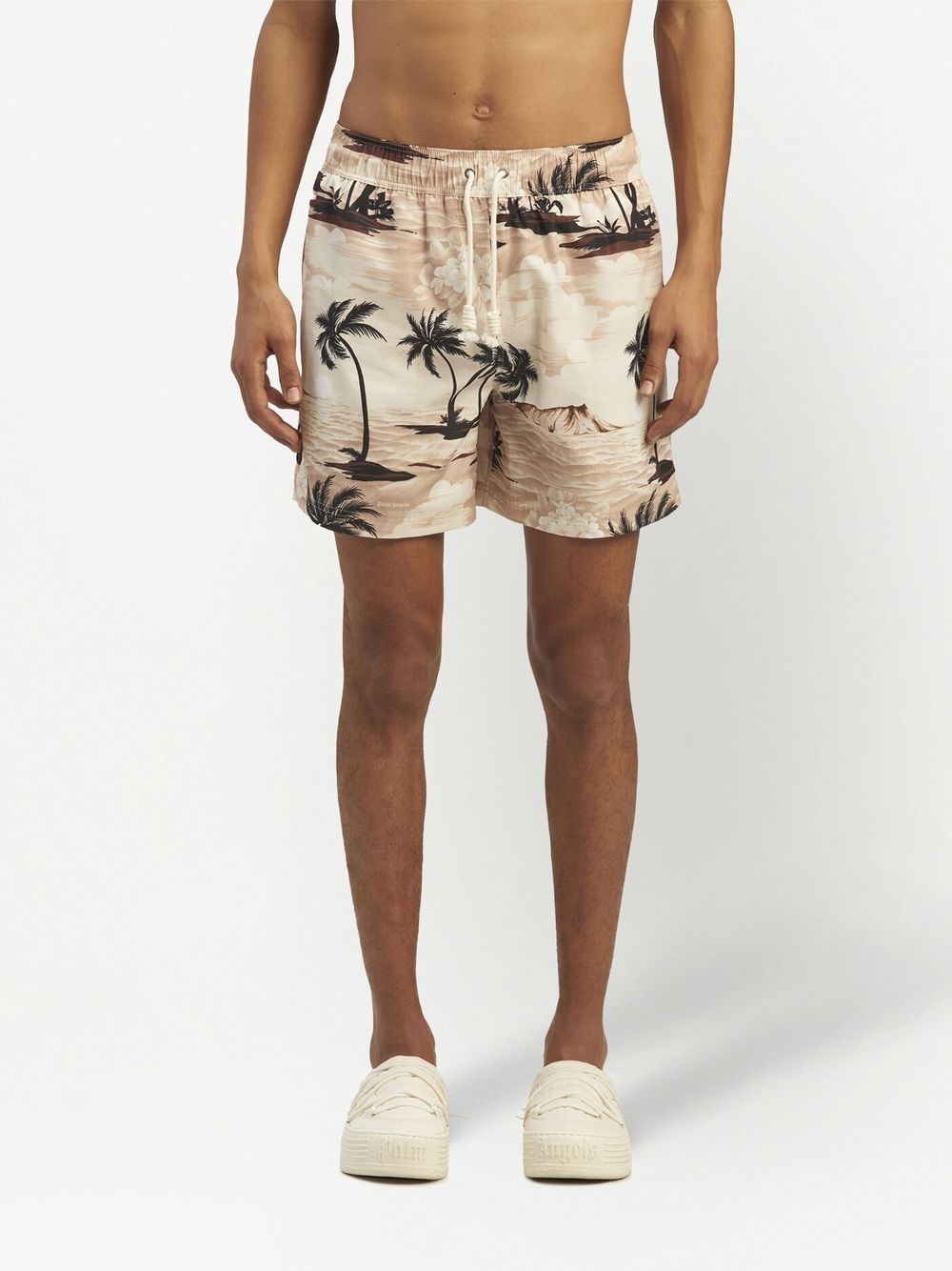 Hawaiian Dream drawstring swim shorts - 3