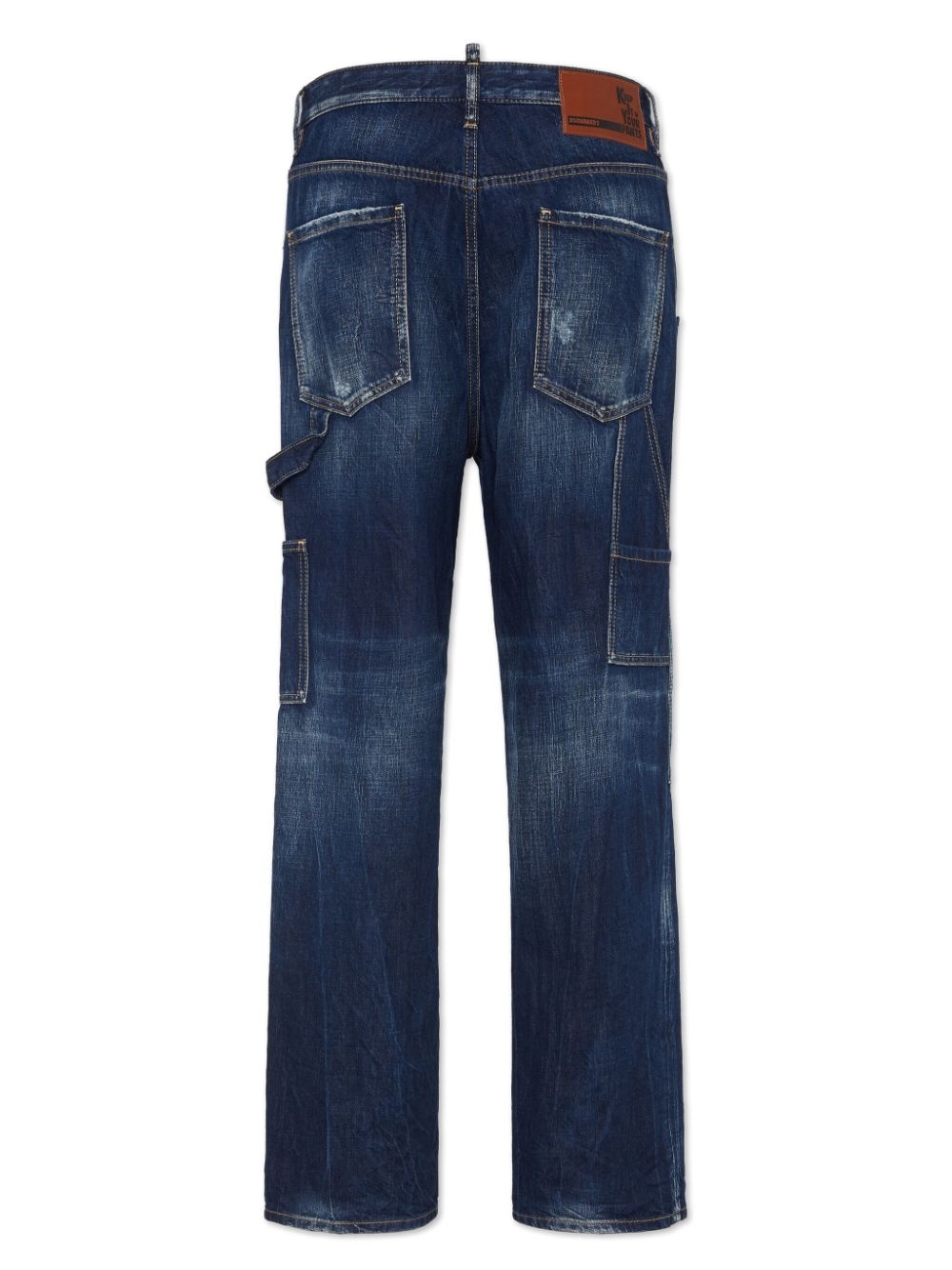 straight-leg jeans - 2