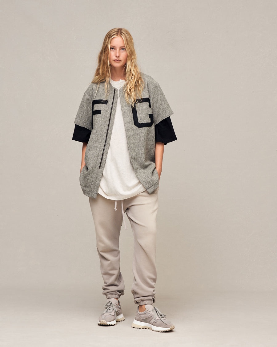 Full Zip Baseball Jersey - 5