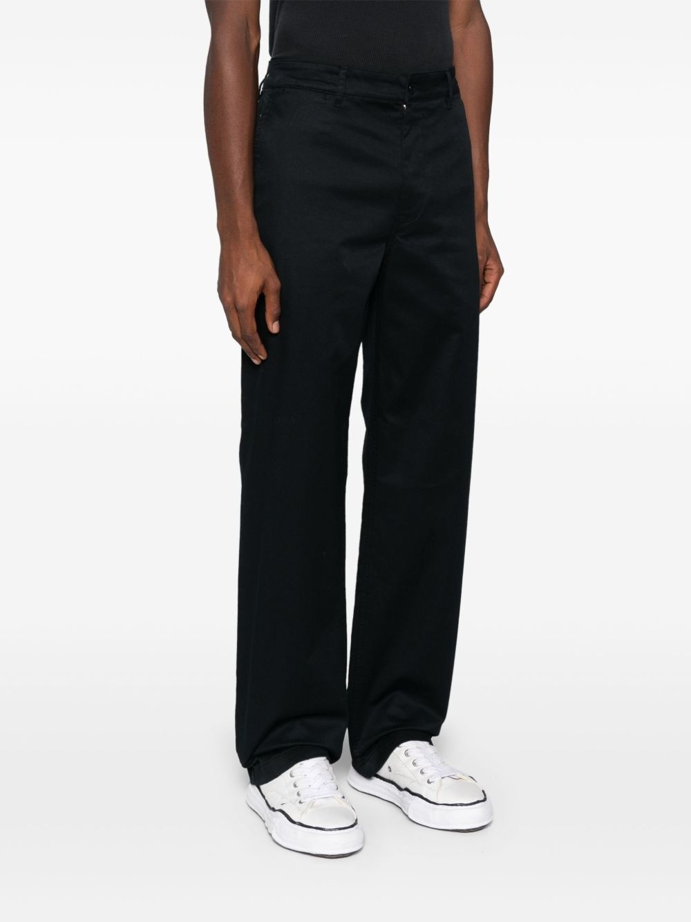 logo-patch trousers - 4