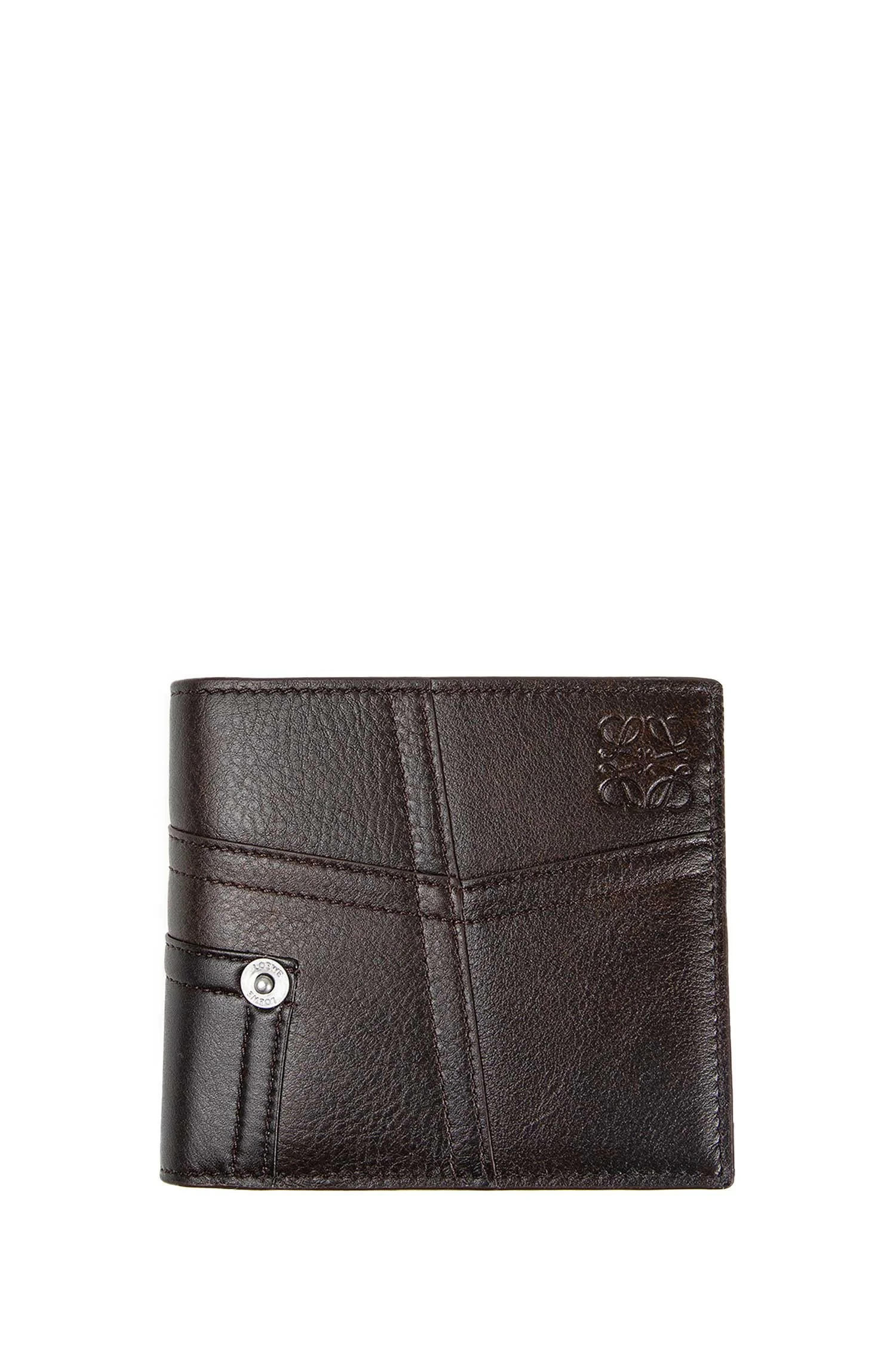 Panta Bifold Wallet In Shiny Calfskin - 1