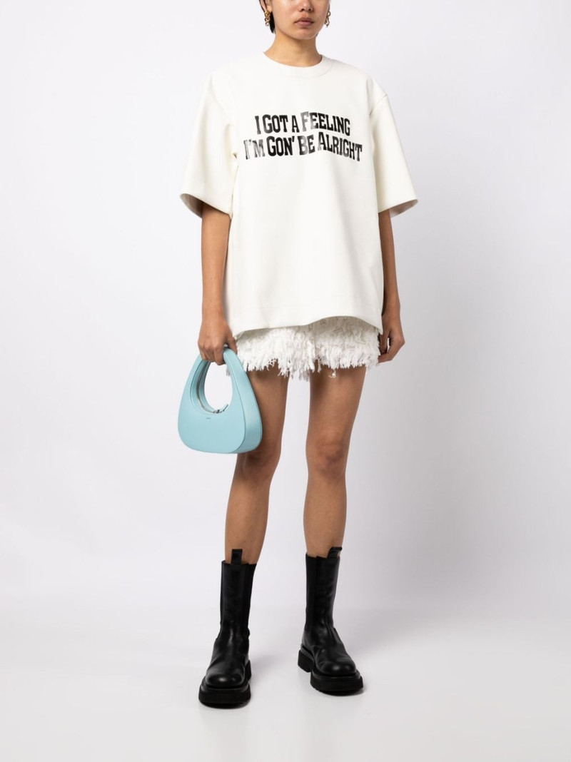 sacai I Got A Feeling layered T-shirt outlook