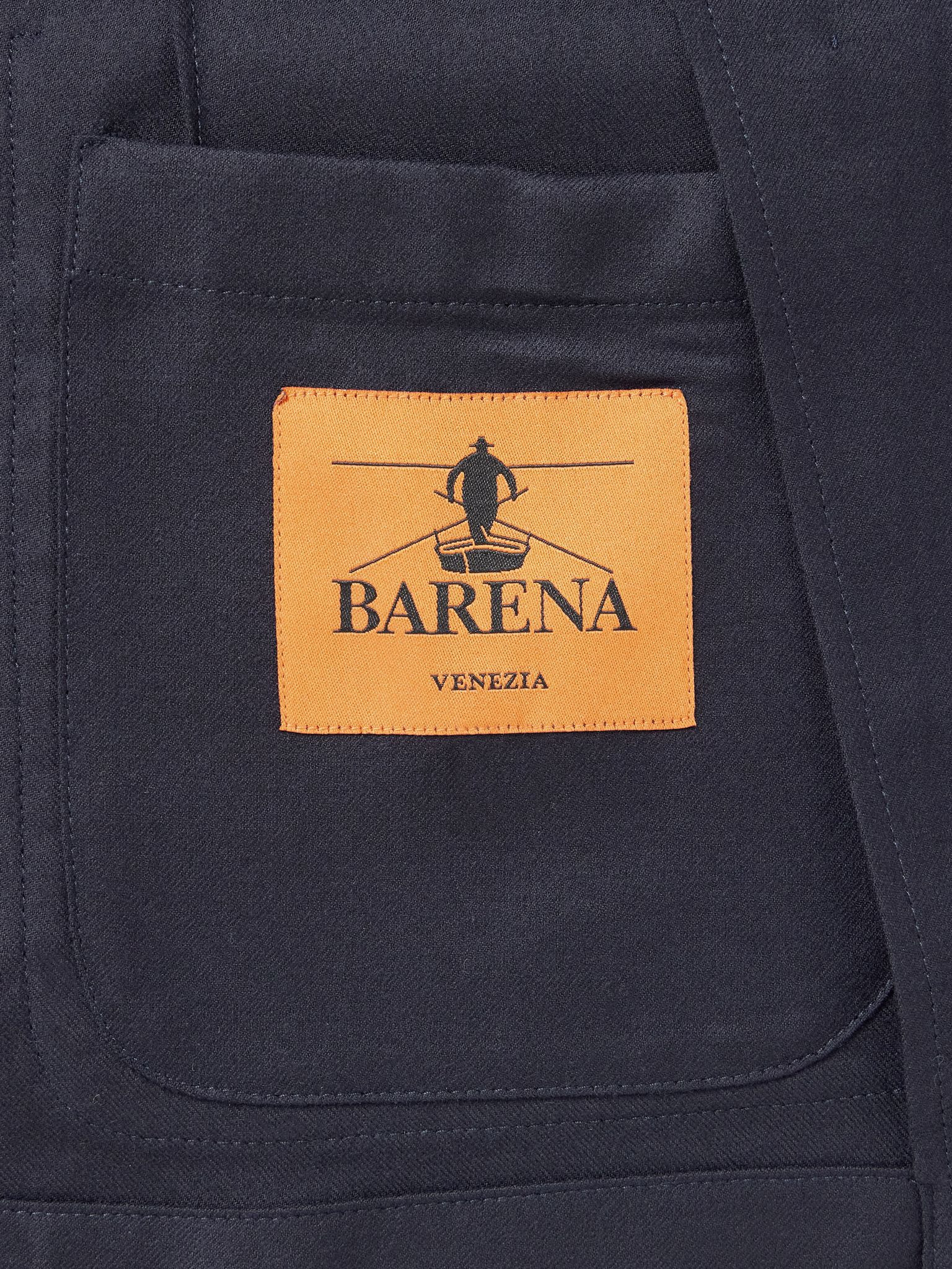 Borgo Virgin Wool-Blend Suit Jacket Navy - 5