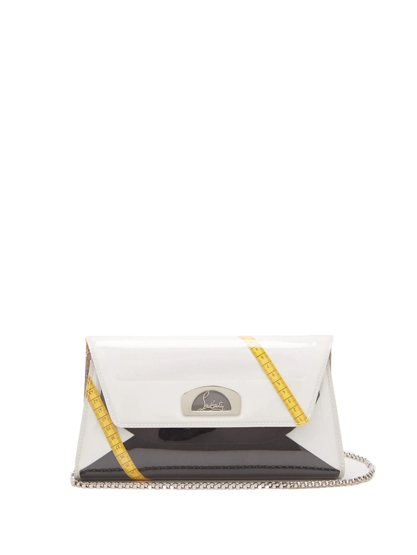 Vero Dodat leather and PVC clutch - 1