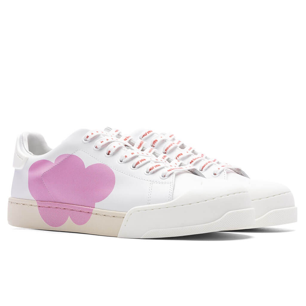 MARNI X NO VACANCY INN DADA BUMPER SNEAKER - PINK/RED - 2