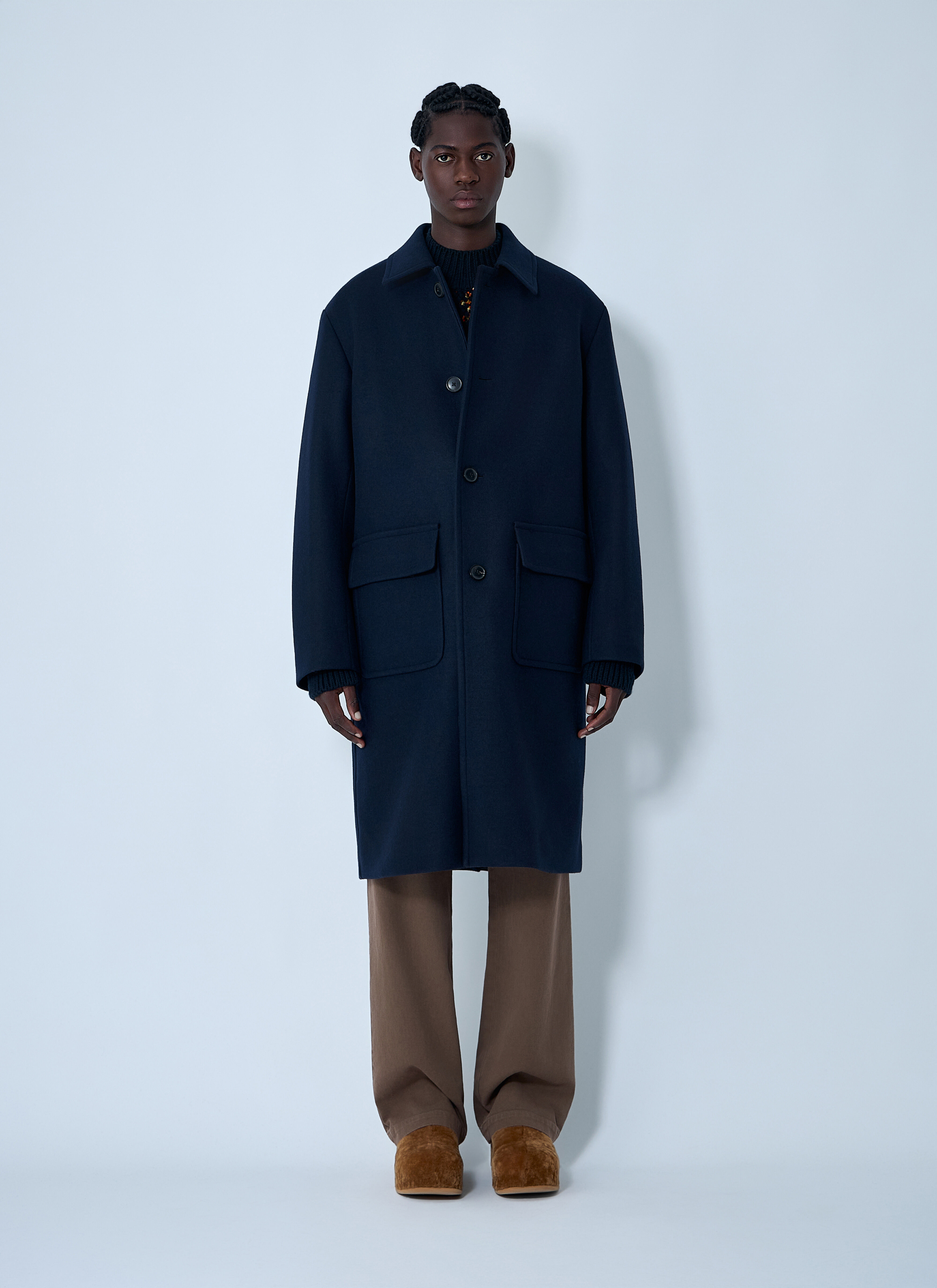 Wool-Blend Coat - 2