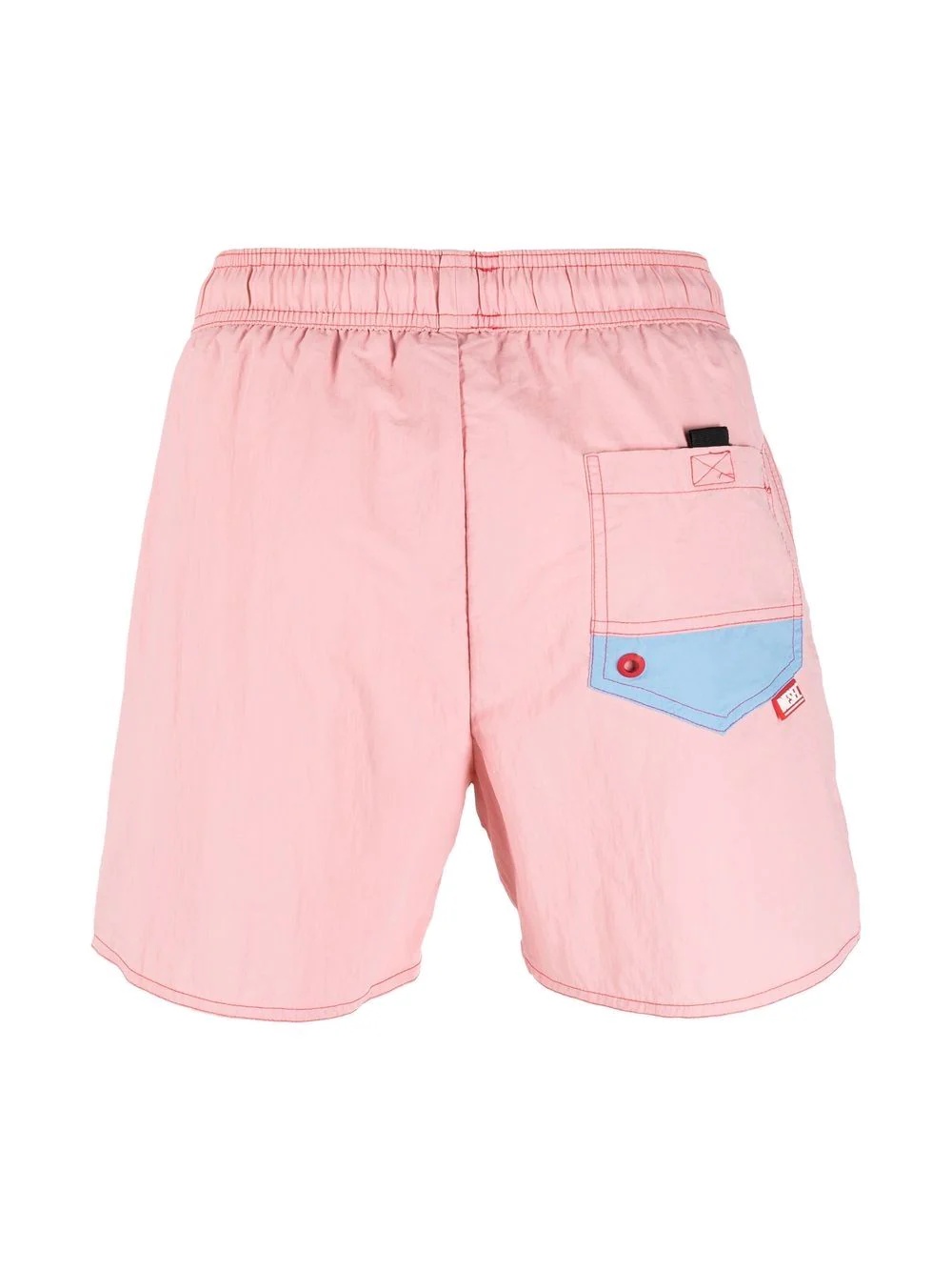 two-tone drawstring swim shorts - 2