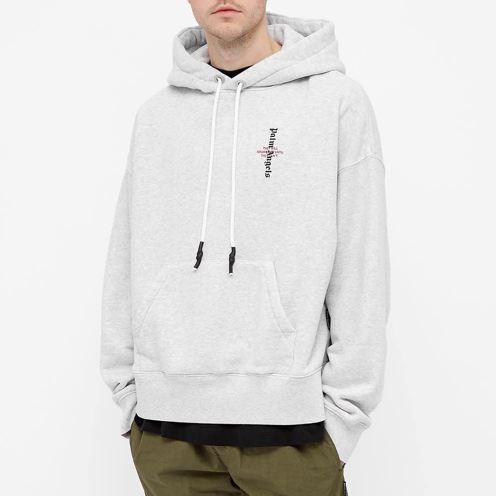 Palm Angels Statement Logo Popover Hoody - 4