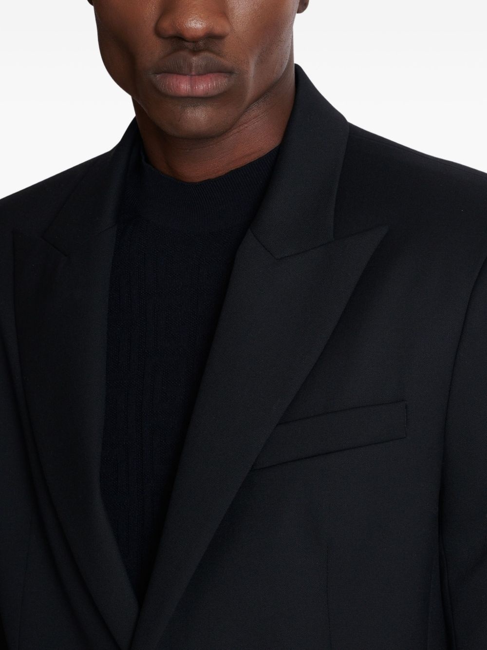 wool blazer - 7