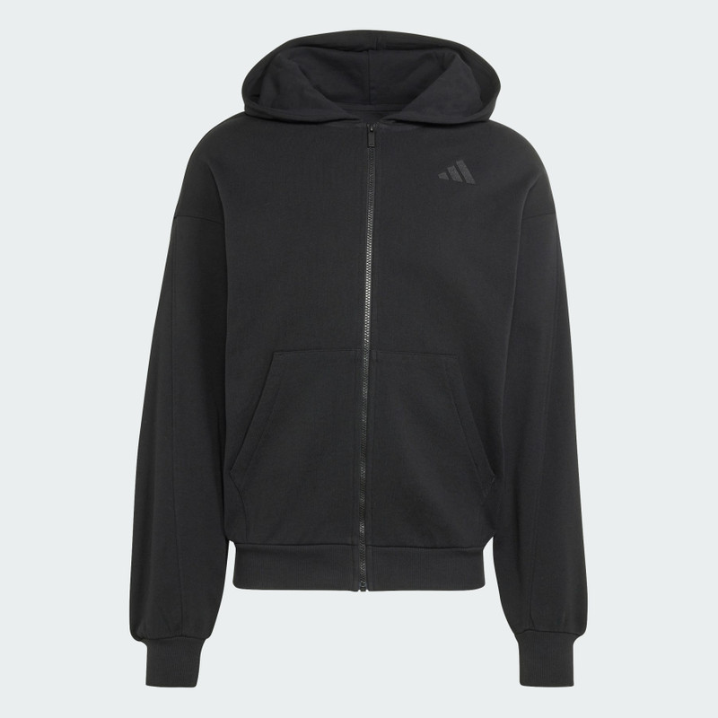 ADIDAS KIT SMALL LOGO FULL-ZIP HOODIE 1