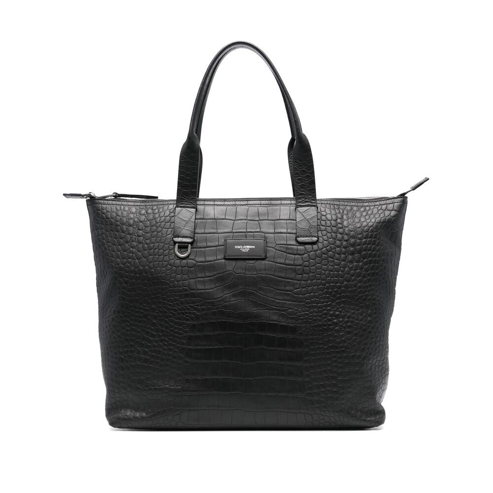 Dolce & Gabbana Black Tote Bags Men - 1